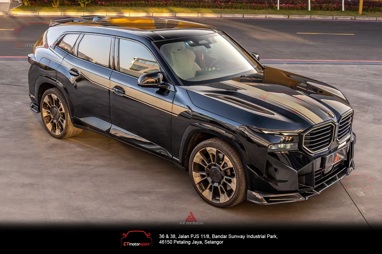 BMW XM G09 AE Design Carbon Fiber Set