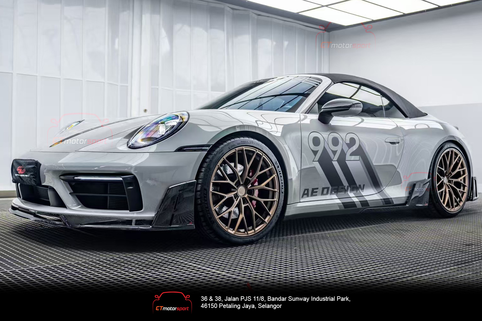 AE Design Carbon Fiber Set Porsche 911 Carrera 992