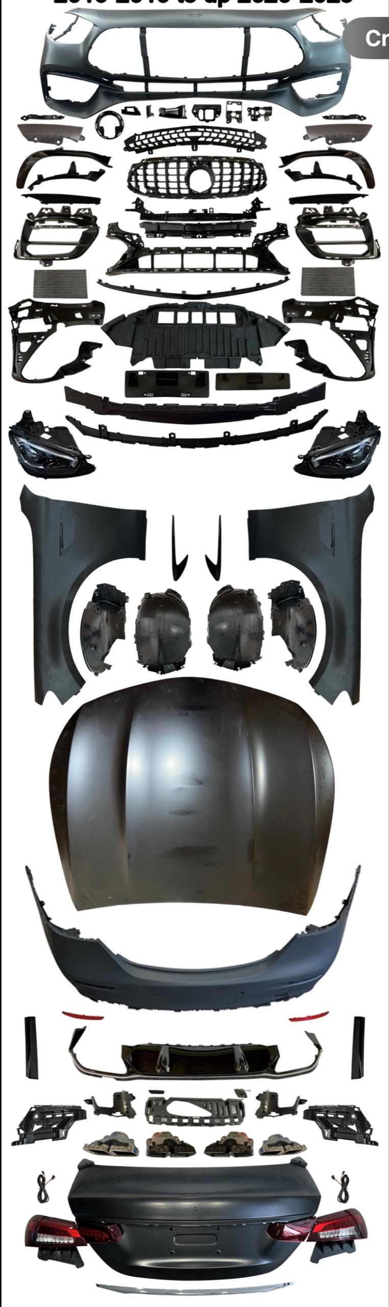 Mercedes W213 PFL Convert FL E63s Bodykit 1:1 Widebody