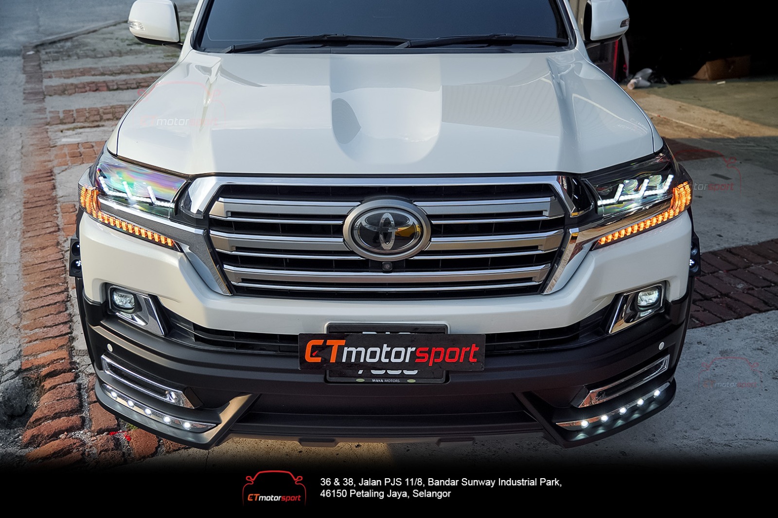 TOYOTA LANCRUISER LC200 WALD BODYKIT