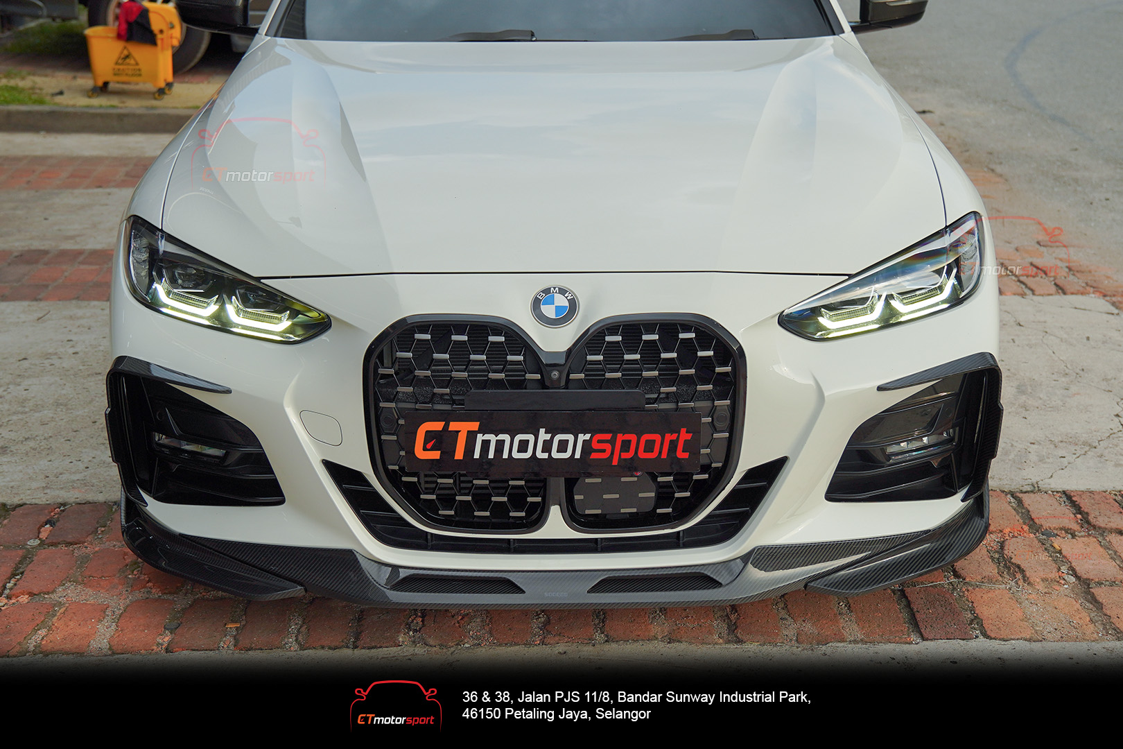 BMW G22 Coupe 4 Series SOOQOO Front Air Duct Vent Trim DCF