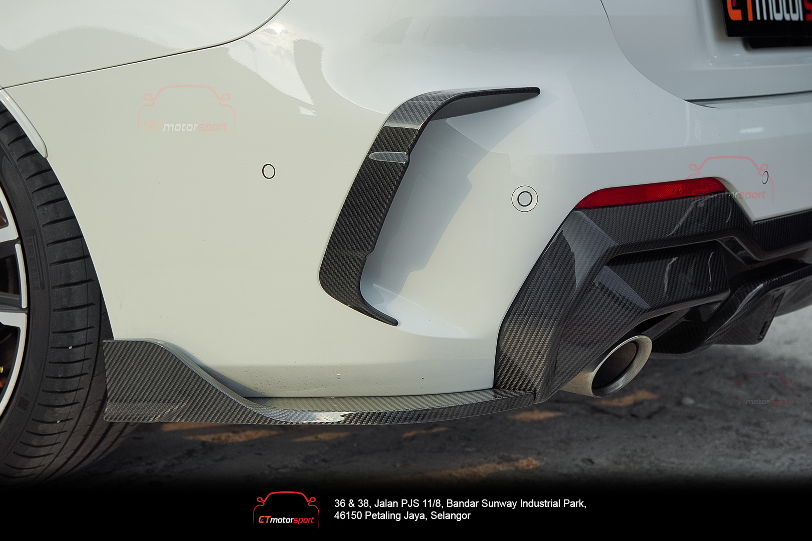 BMW G22 Coupe 4 Series SOOQOO Rear Vent Trim DCF