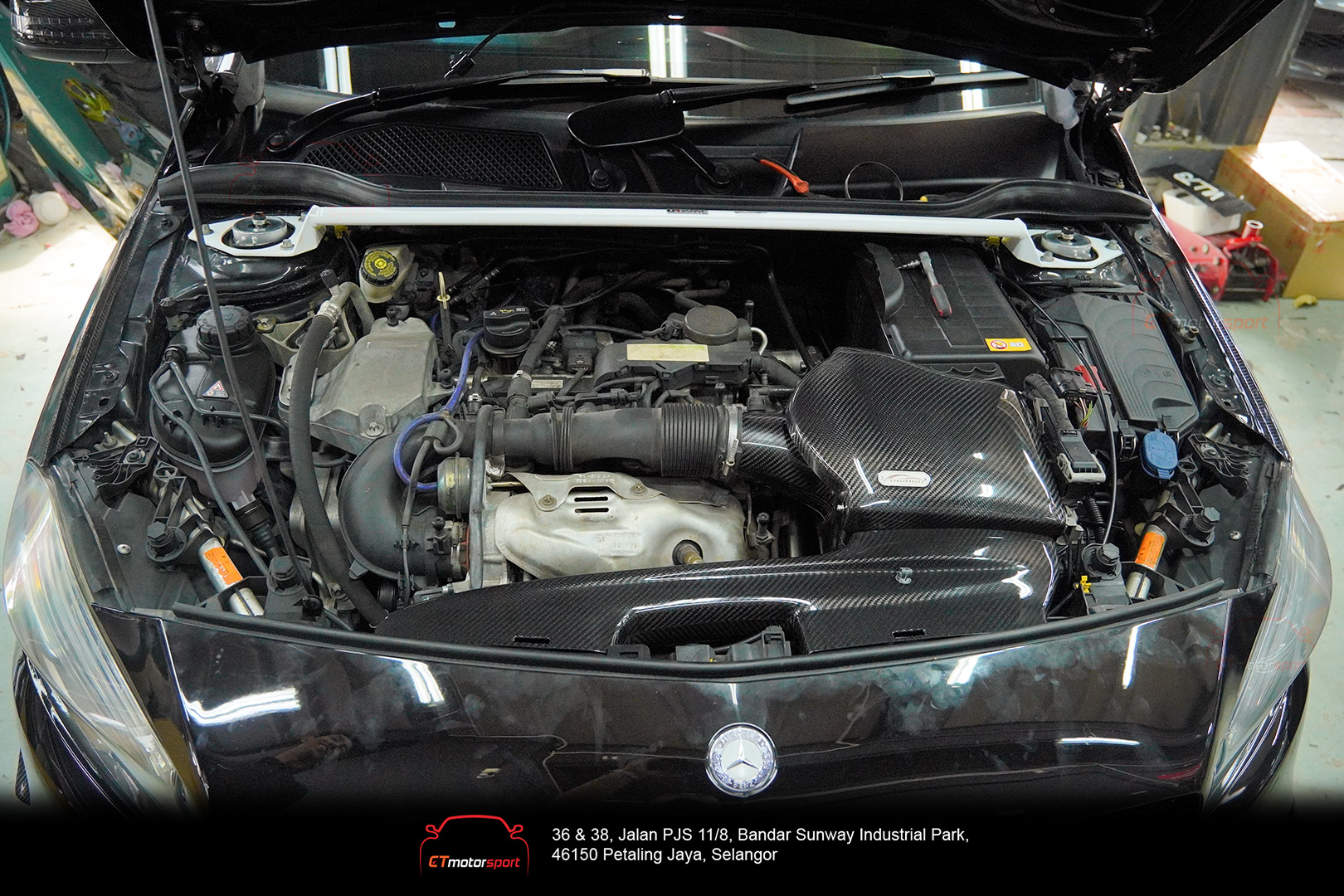 Mercedes V176 A180 Fogiago Cold Air Intake