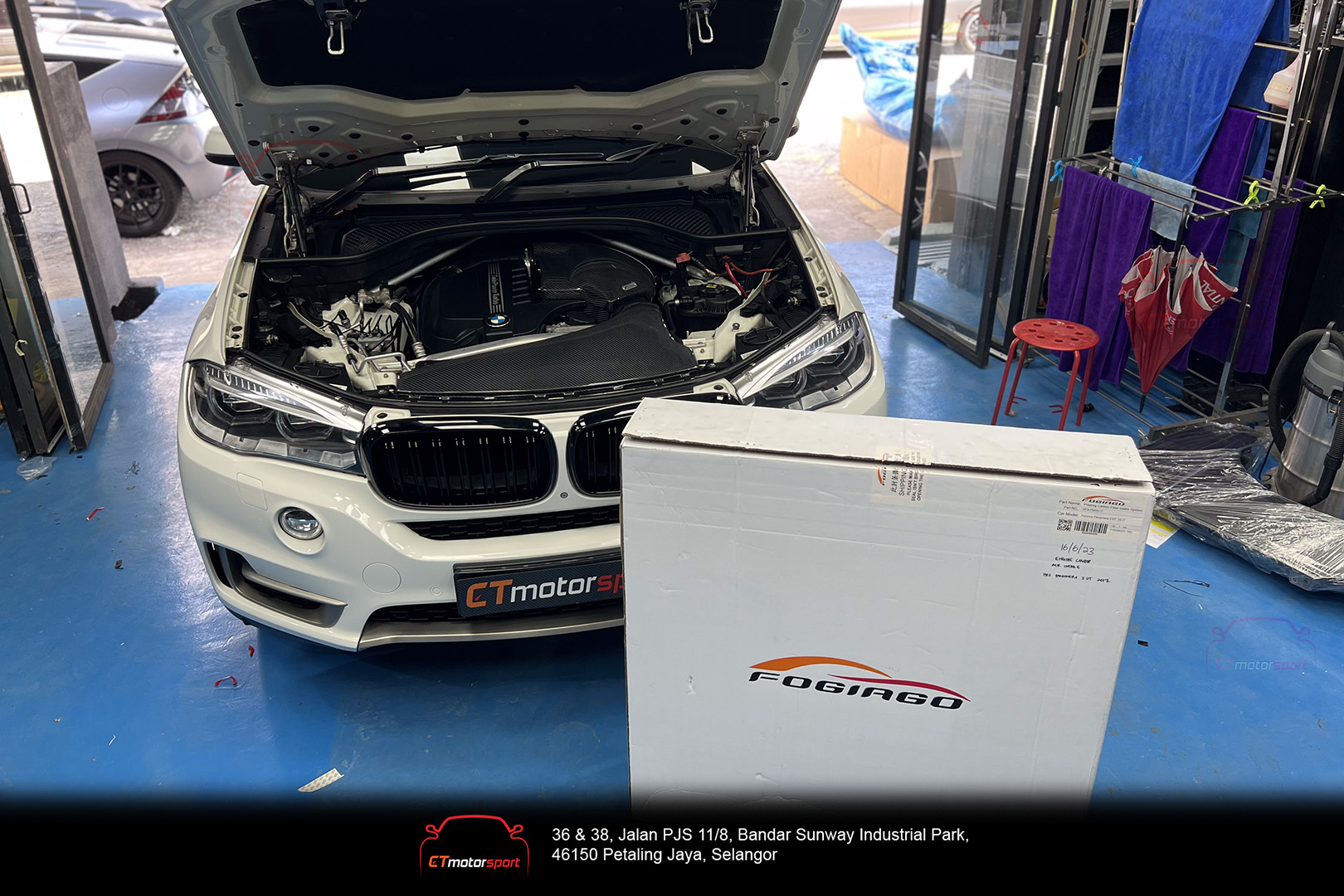 BMW X5 F15 G05 Fogiago Cold Air Intake