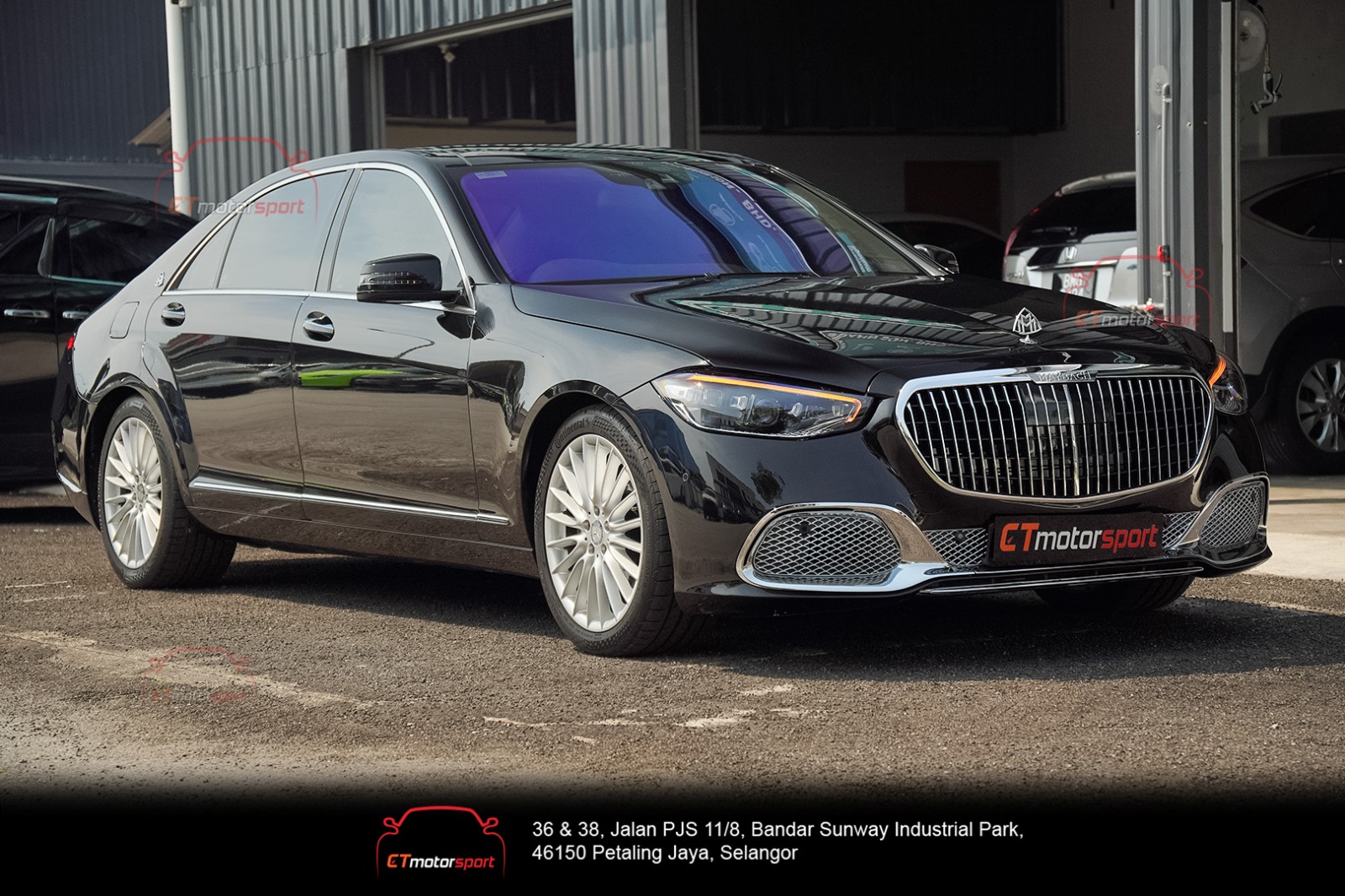 Mercedes S Class W221 Upgrade W223 Maybach Body kit