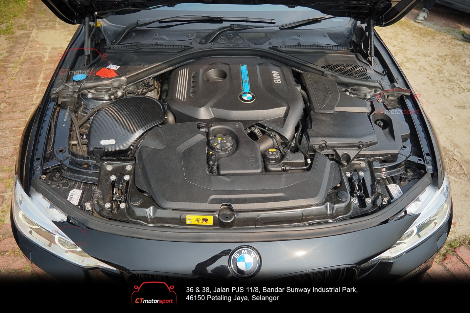 BMW F30 Fogiago Cold Air Intake Dry Carbon Fiber