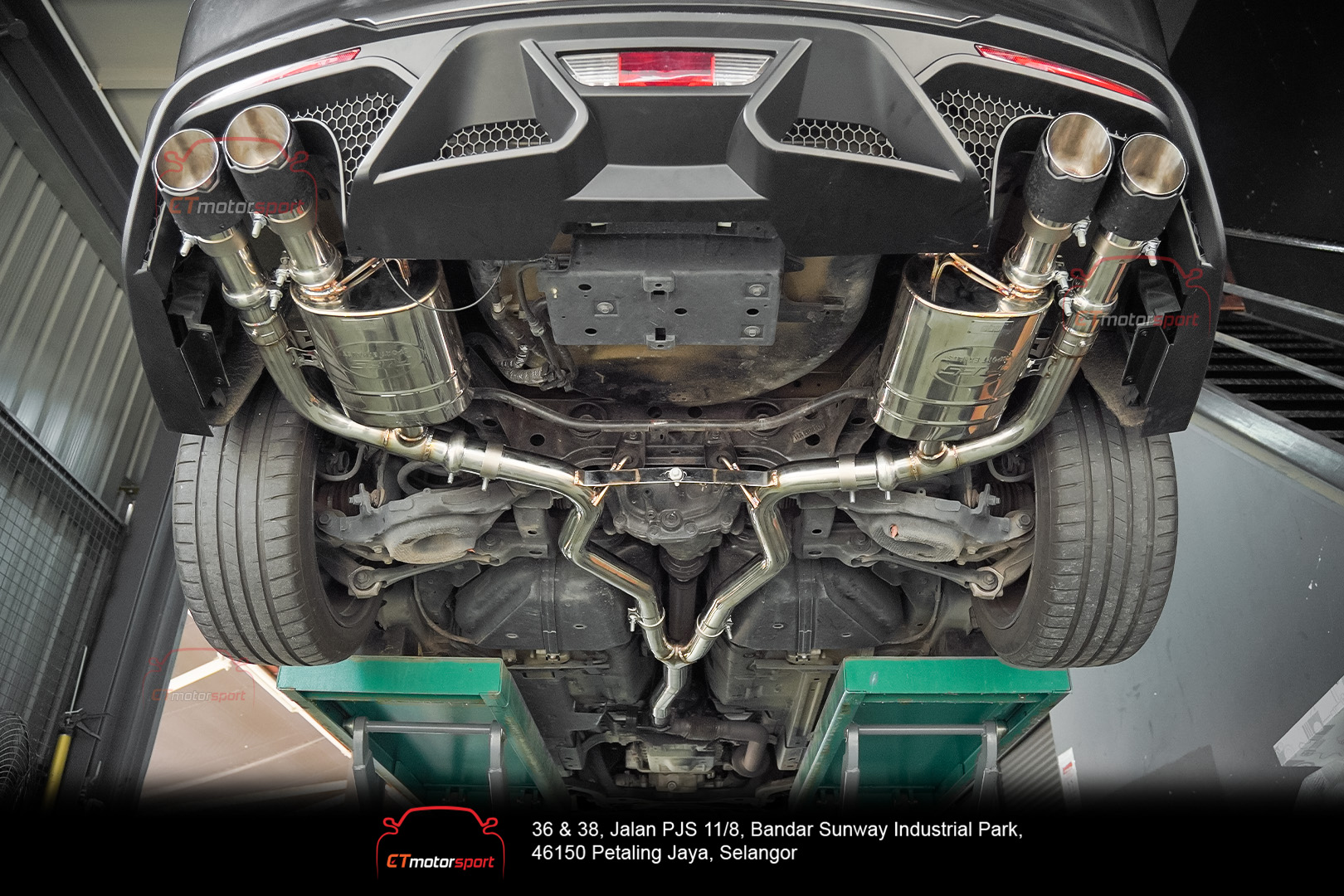 Ford Mustang 2.3 Eco Boost Res Exhaust System