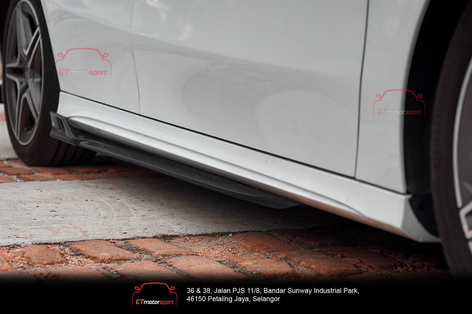 Mercedes w177 A35 Side Skirt Ae Design