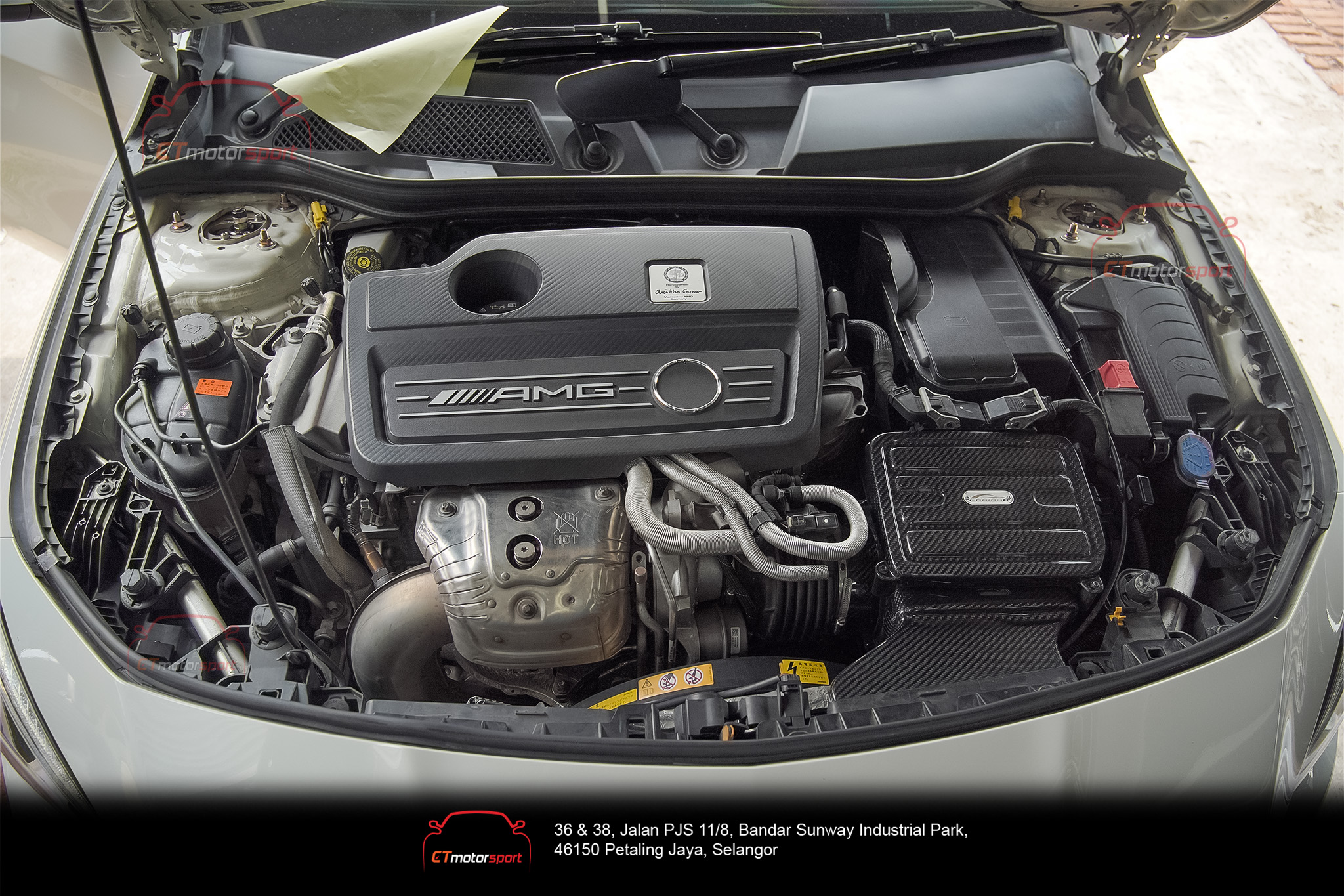 Mercedes W117 CLA45 Fogiago Cold Intake system