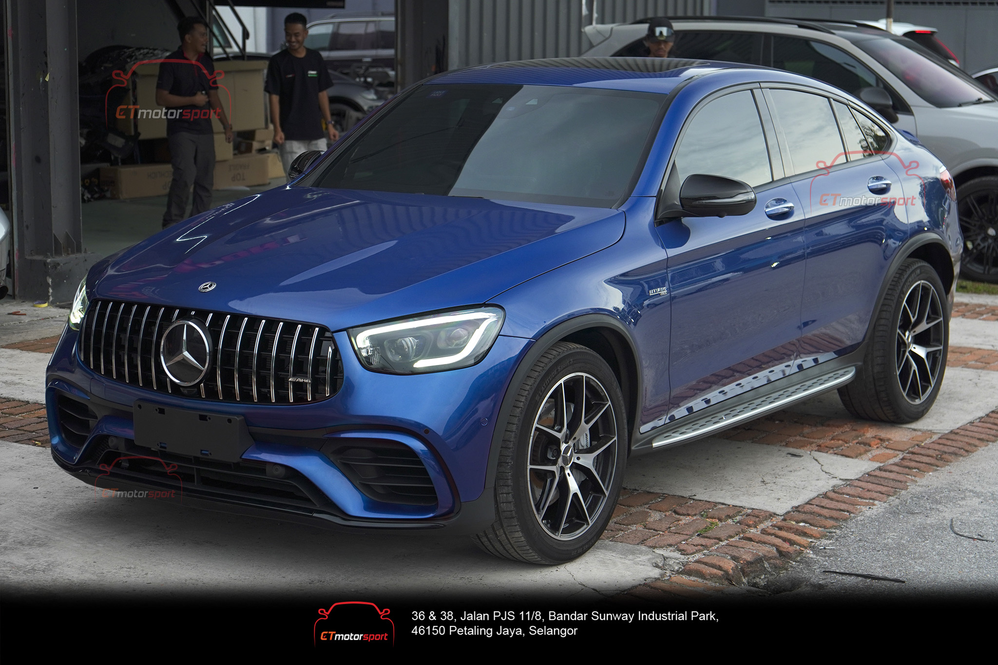 Mercedes Benz X253 GLC 43 upgrade to GLC63 Bodykit