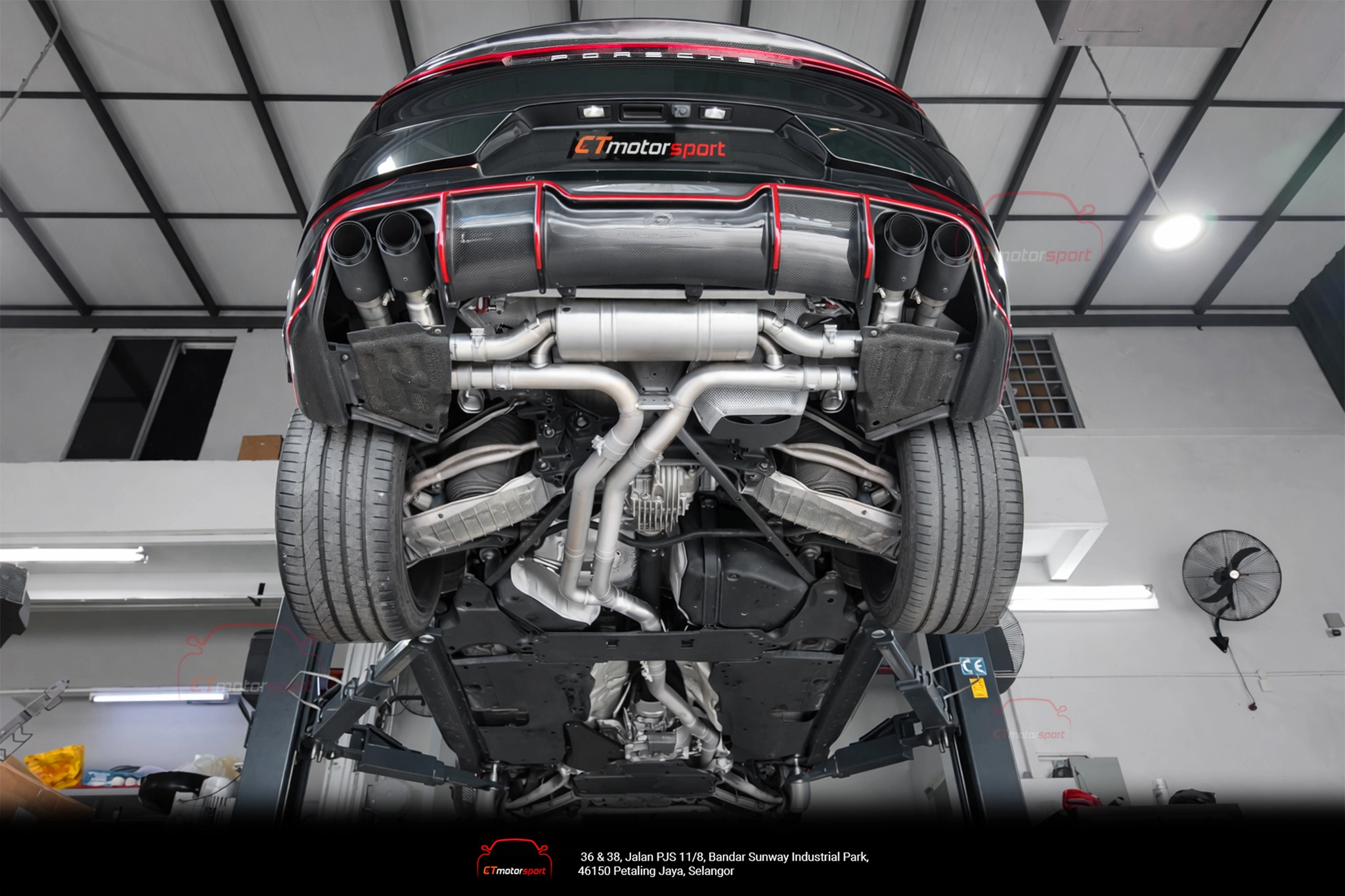 Porsche Cayenne 9Y0.2 3.0T Velocita Exhaust System