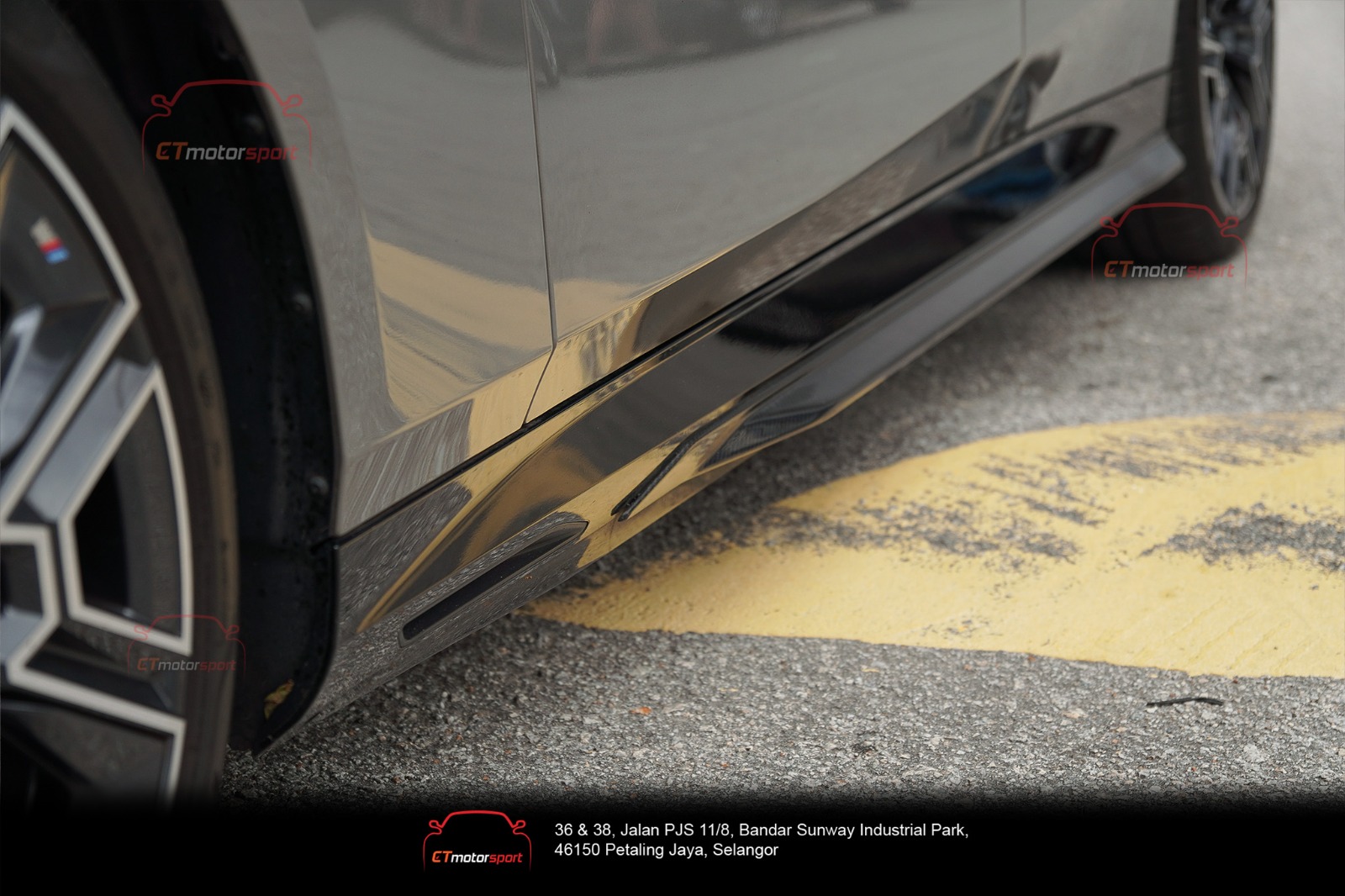 BMW 5 SERIES i5 G60 SOOQOO SIDE SKIRT HALF