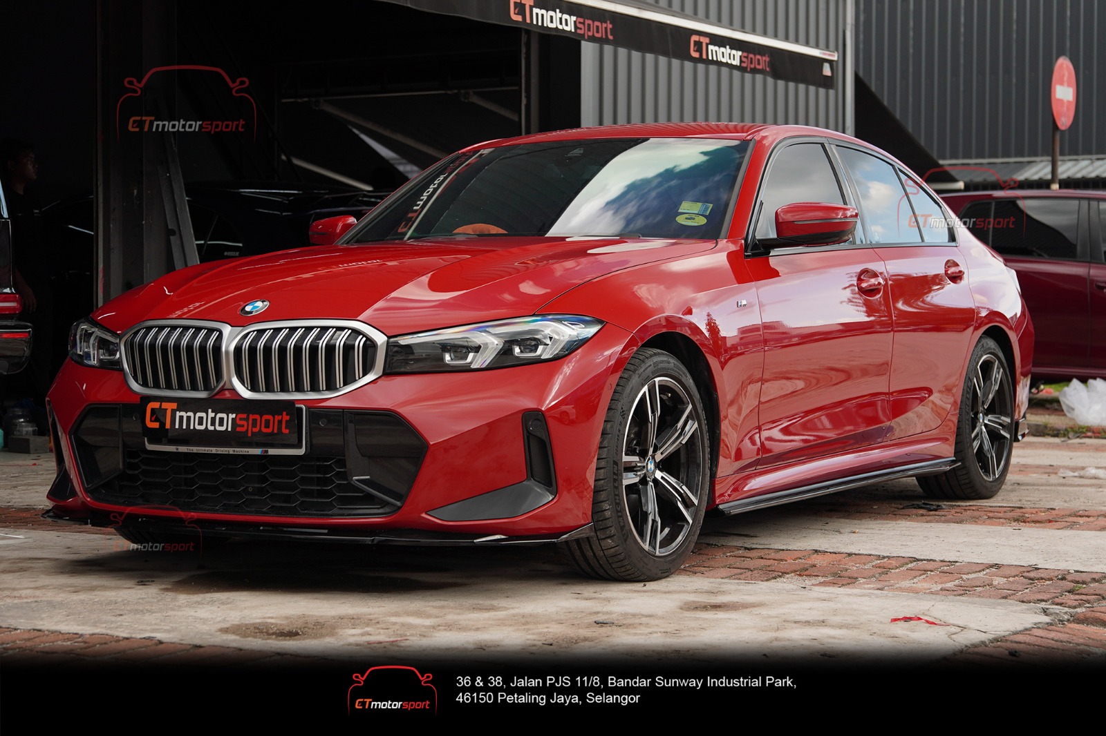 BMW G20 Lci Vten Gloss Black Aerokit