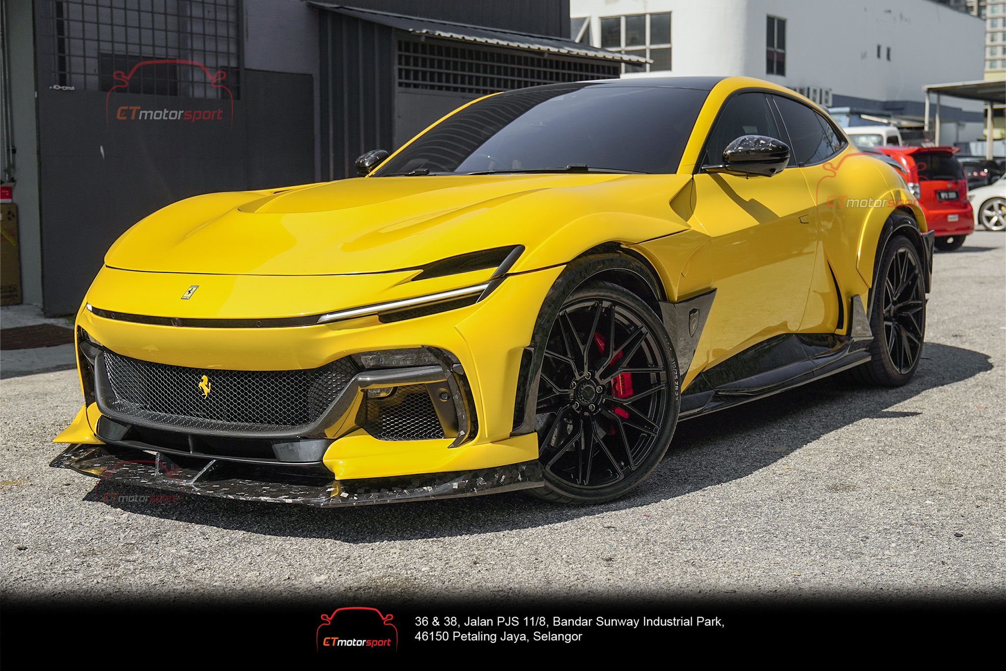 Ferrari Purosangue with Venuum Bodykit