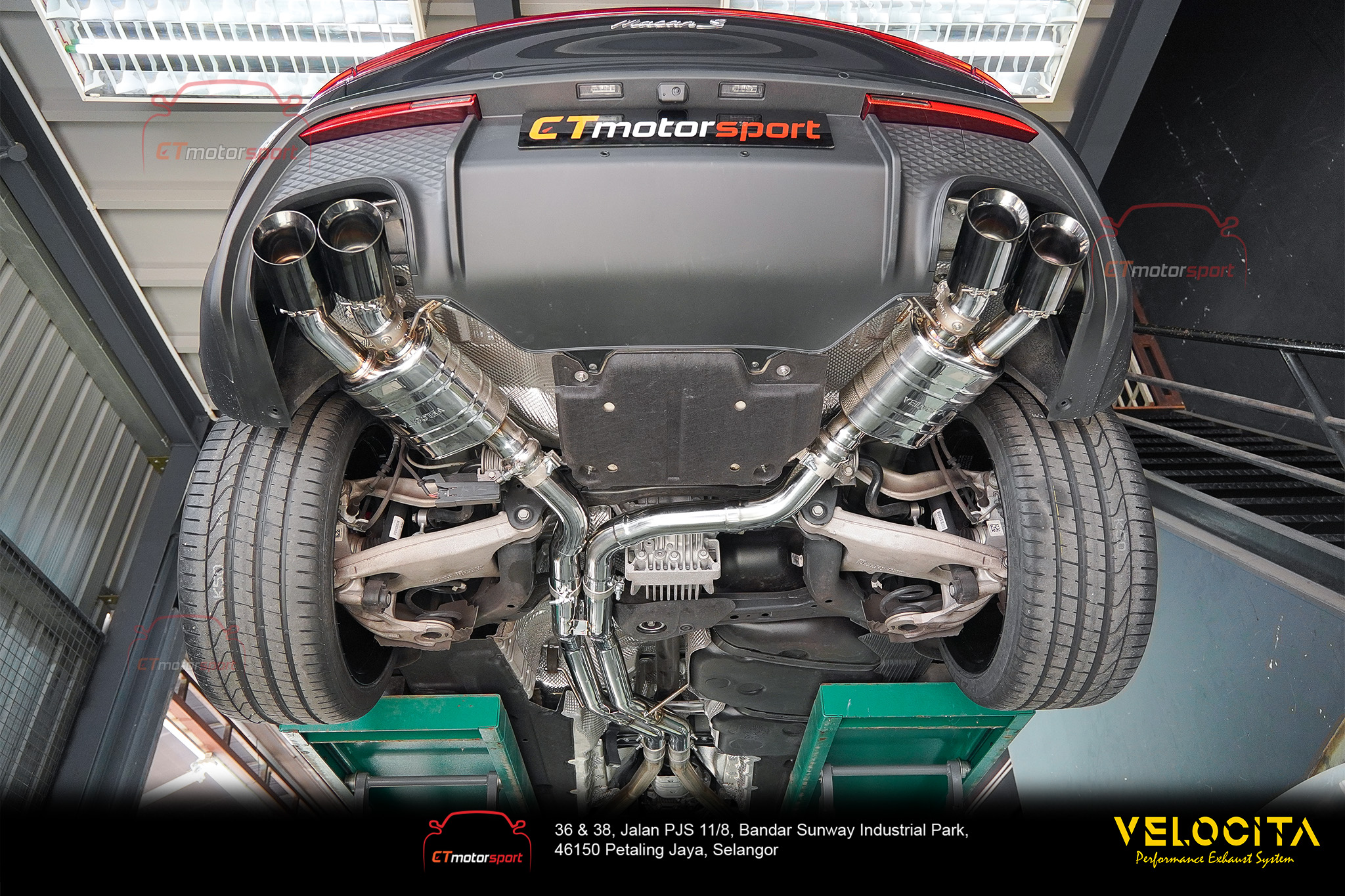 Porsche Macan S (95B.2) 3.0T Velocita Exhaust