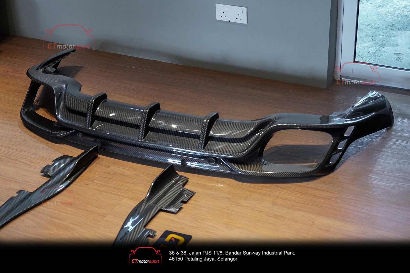 Porsche Panamera Sport Turismo TAKD Rear Diffuser