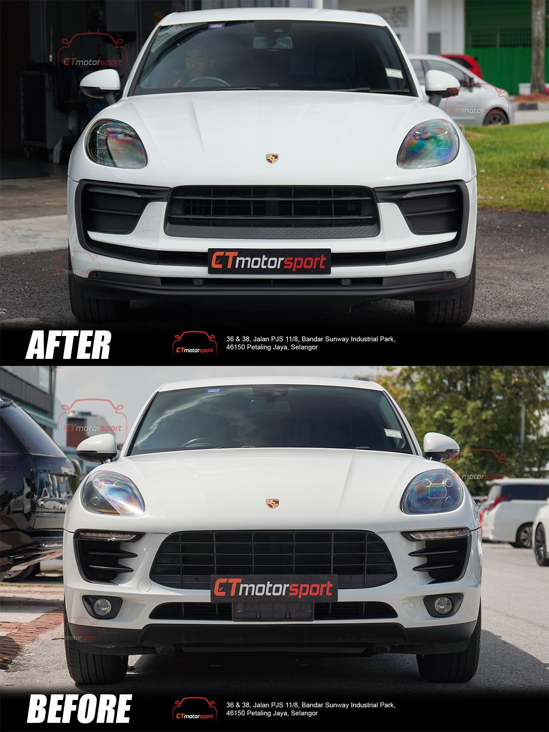 PORSCHE MACAN 95B.1 2014-2017 UPGRADE MACAN 95B.3 GTS BODYKIT 2022-UP