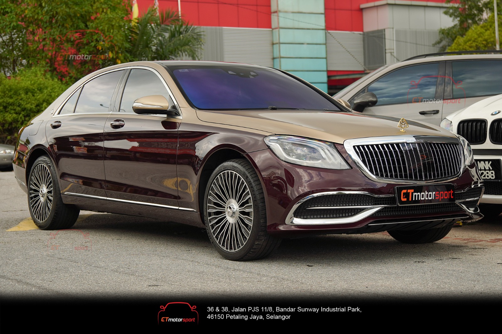 Mercedes Benz W222 Convert FL Maybach Bodykit