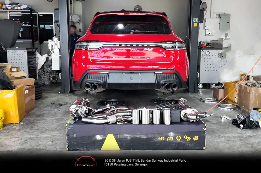 Porsche Macan 2.0T 2014 - 2018 Velocita Exhaust System