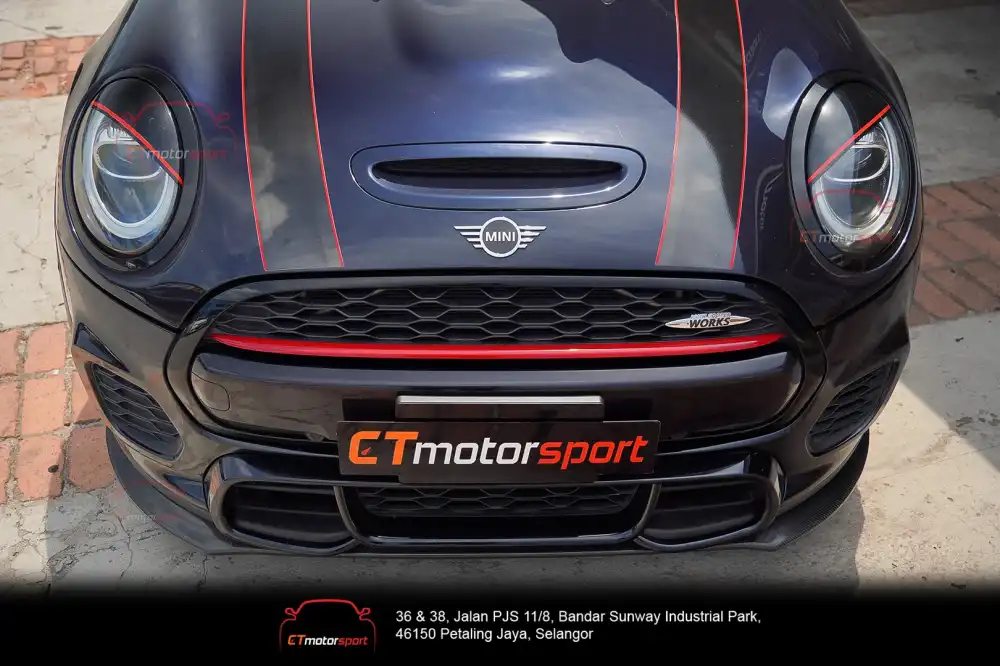 Mini Cooper S F55 F56 Carbon Fiber Front Lip