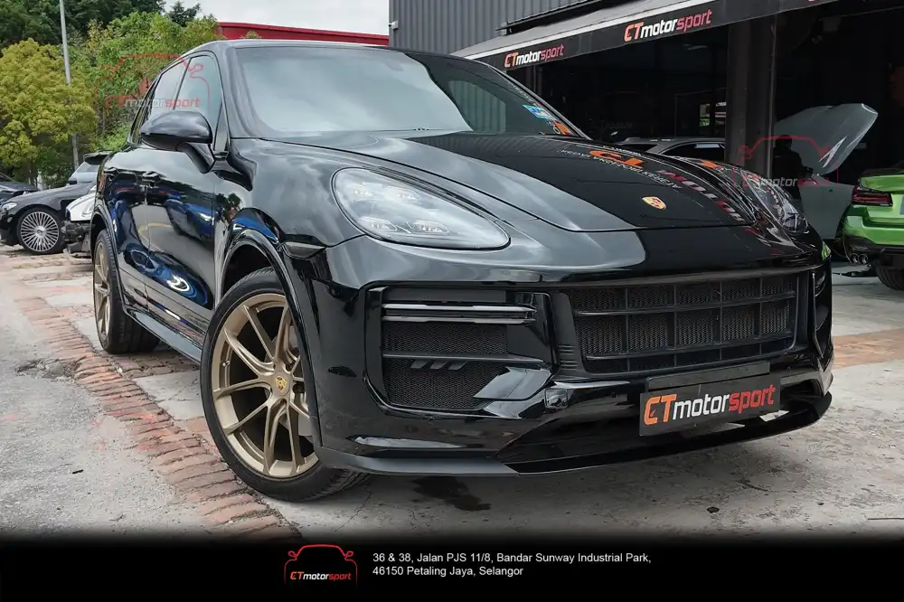 Porsche Cayenne 958.1 convert 958.2 Bodykit turbo GT style with SD bodykit