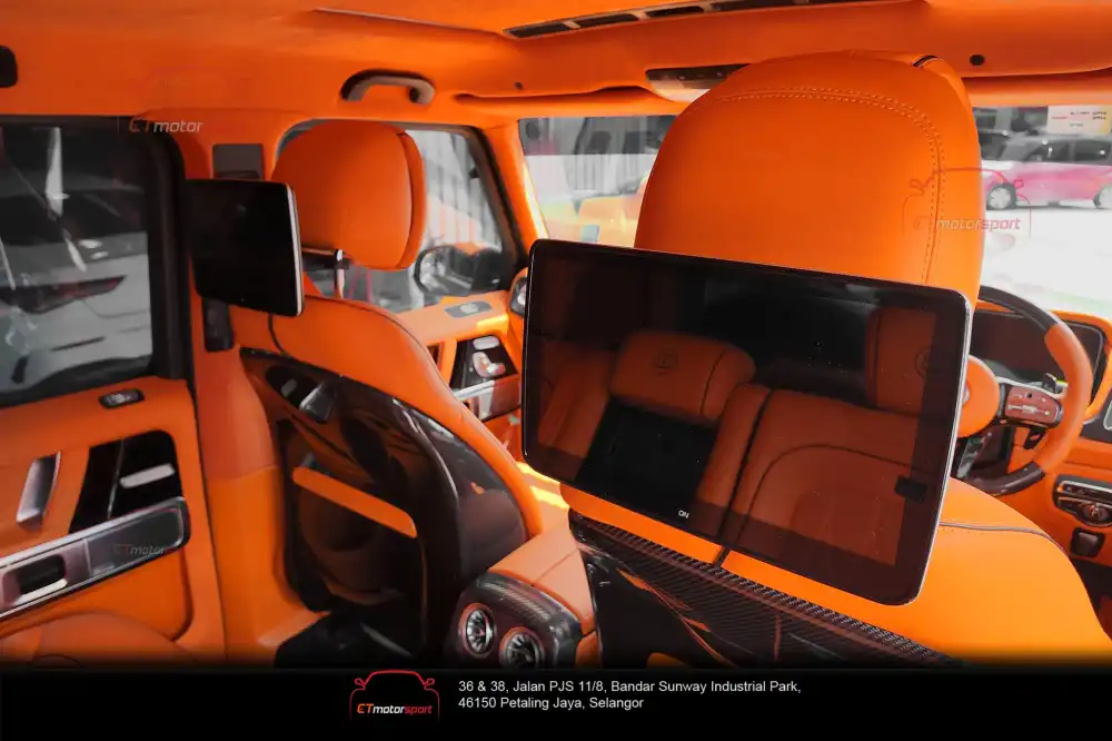 Mercedes Benz G-Wagon W464 Dashboard Meter with Android Display