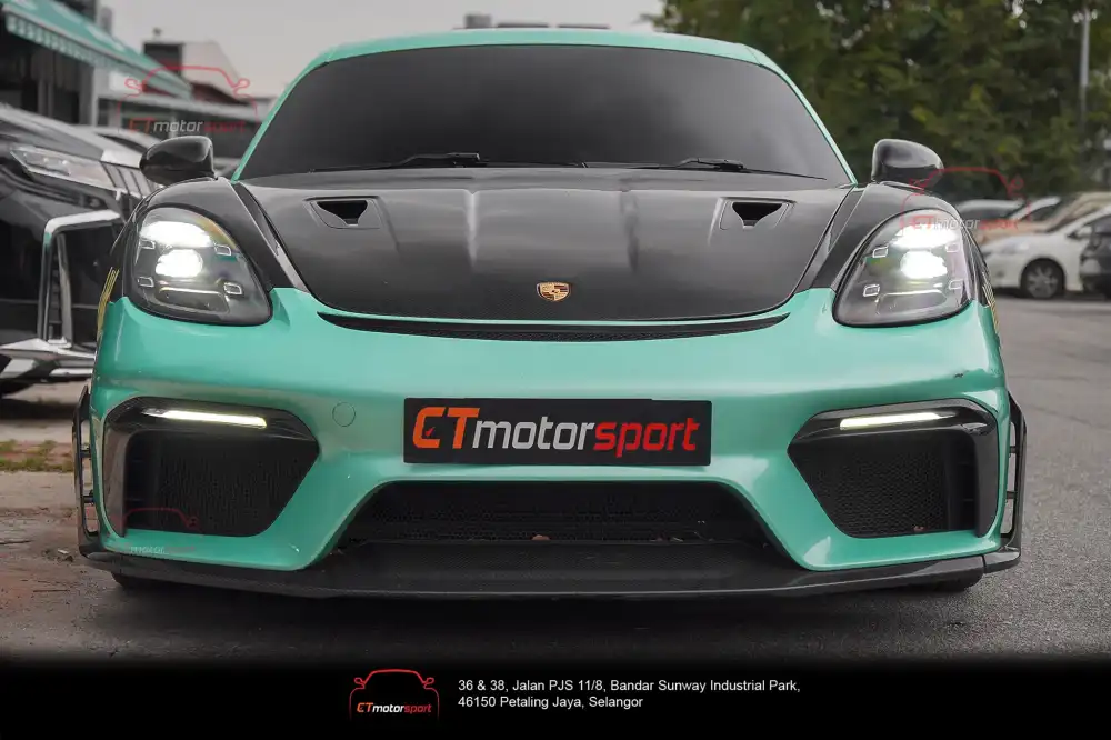 PORSCHE CAYMAN 718 Headlamp Smoke PDLS