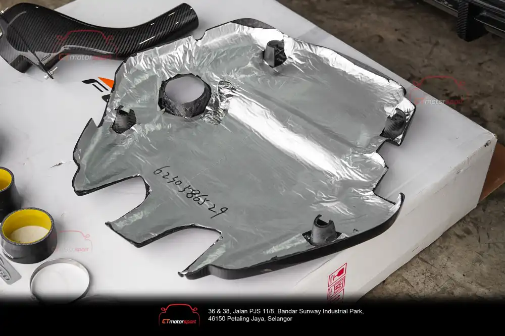 Porsche Panamera 971 2017 3.0T FOGIAGO COLD AIR INTAKE (DCF) HKS Air Filter