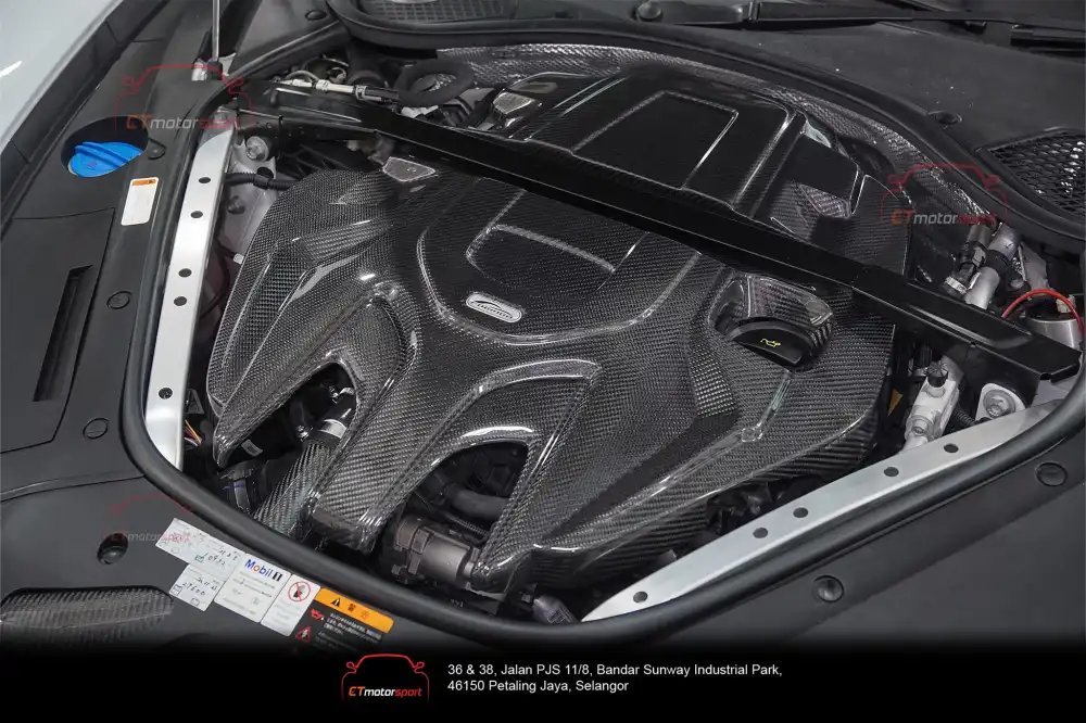 Porsche Panamera 971 2017 3.0T FOGIAGO COLD AIR INTAKE (DCF) HKS Air Filter