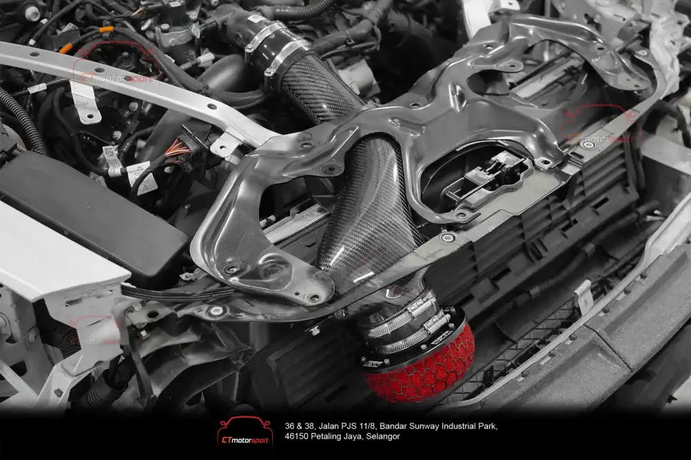 Porsche Panamera 971 2017 3.0T FOGIAGO COLD AIR INTAKE (DCF) HKS Air Filter