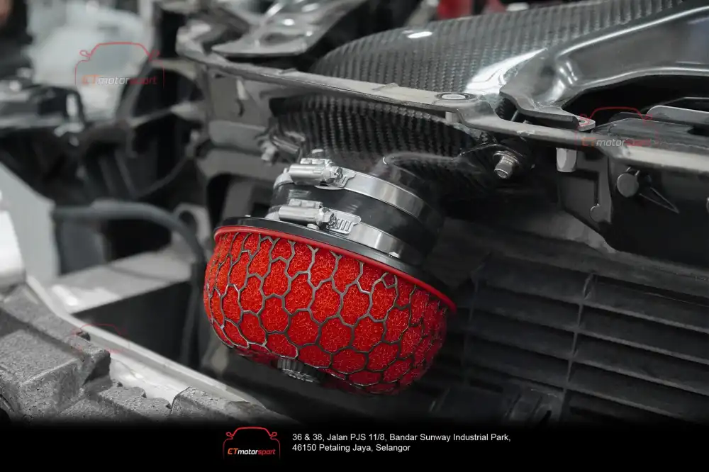 Porsche Panamera 971 2017 3.0T FOGIAGO COLD AIR INTAKE (DCF) HKS Air Filter