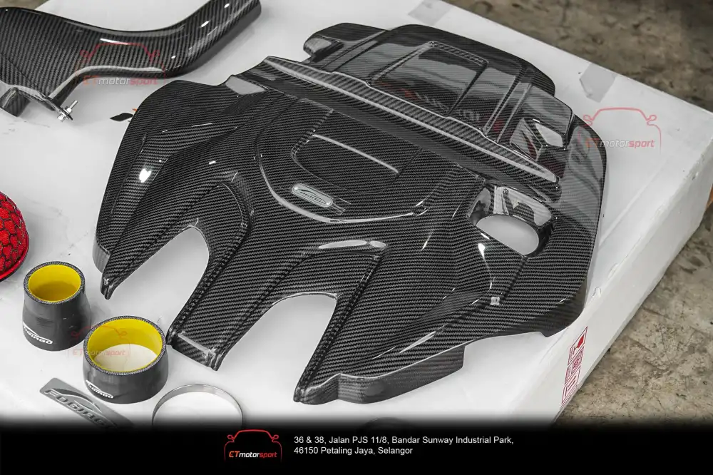 Porsche Panamera 971 2017 3.0T FOGIAGO COLD AIR INTAKE (DCF) HKS Air Filter