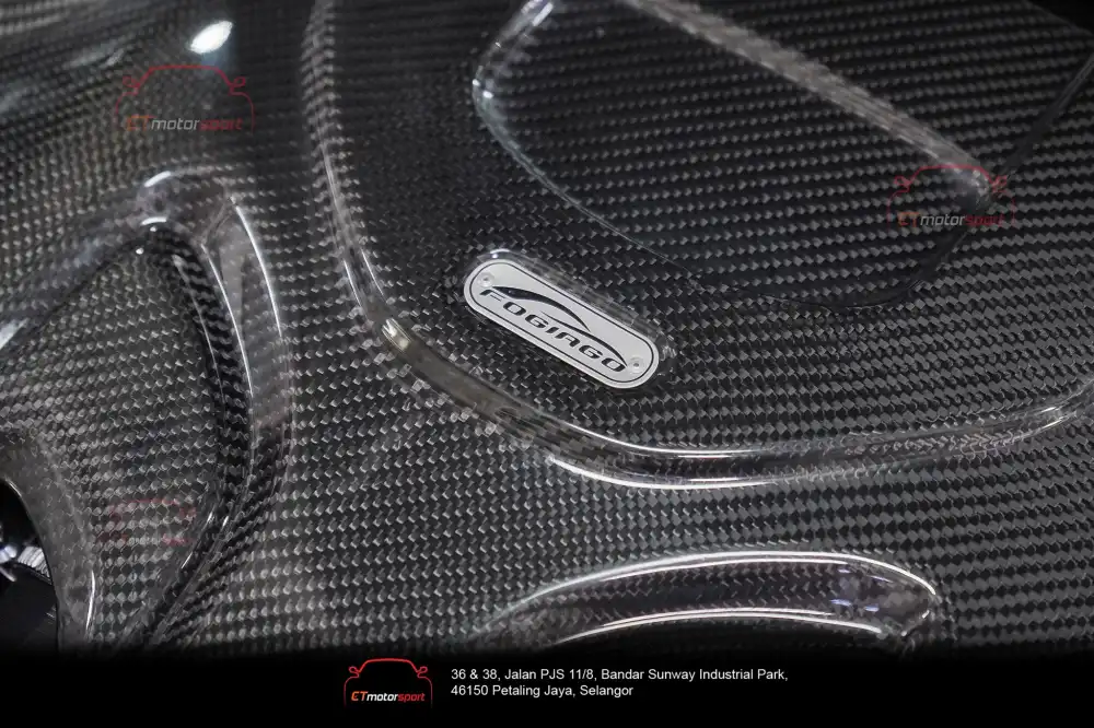 Porsche Panamera 971 2017 3.0T FOGIAGO COLD AIR INTAKE (DCF) HKS Air Filter