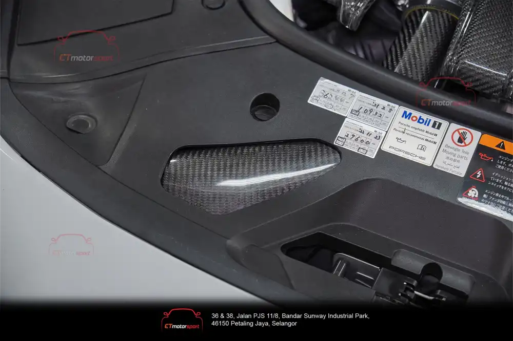 Porsche Panamera 971 2017 3.0T FOGIAGO COLD AIR INTAKE (DCF) HKS Air Filter