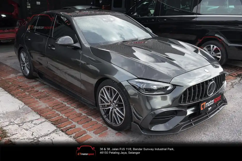 Mercedes Benz W206 C-Class Carbon Fiber Set