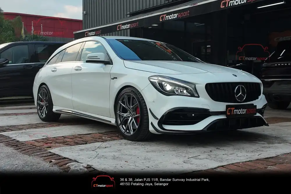 Mercedes Benz CLA W117 Shooting Brake Non AMG Upgrade AMG Bodykit Set