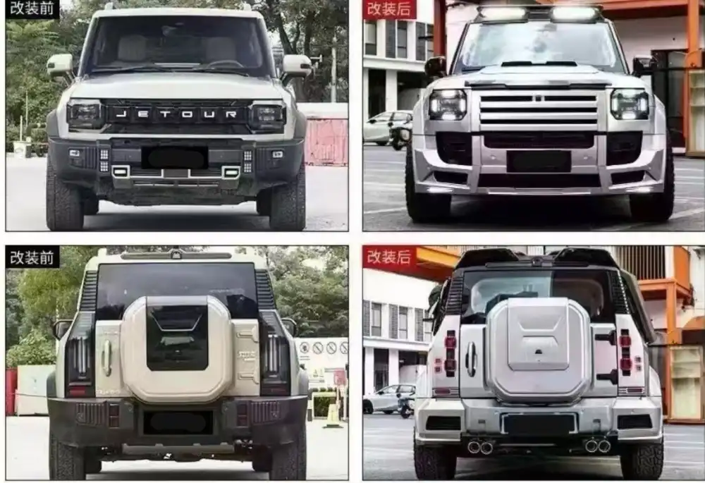 JETOUR T2 CONVERSION DEFENDER WIDE BODYKIT STYLE