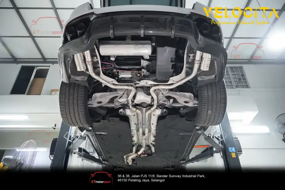 Porsche Panamera 4 Sport Turismo 3.0T Velocita Performance Exhaust