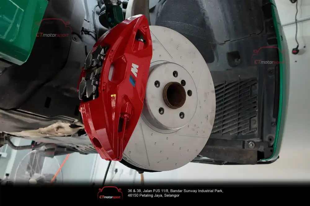 BMW G30 Lci Brake Mperformance Brake Caliper