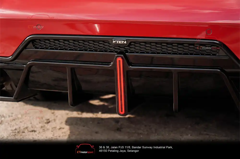 BMW G20 Lci Vten Diffuser With Brake Light