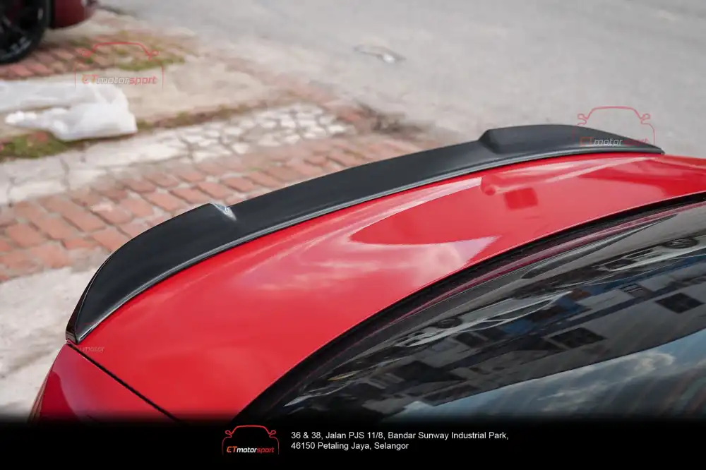 BMW G20 Spoiler Cs style Gloss Black