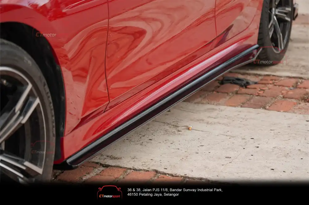 BMW G20 Lci Vten Side Skirt Gloss Black
