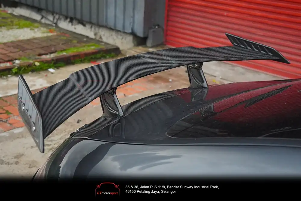 MERCEDES AMG GT S C190 Renntech Style Carbon Fibre Rear Wing Spoiler