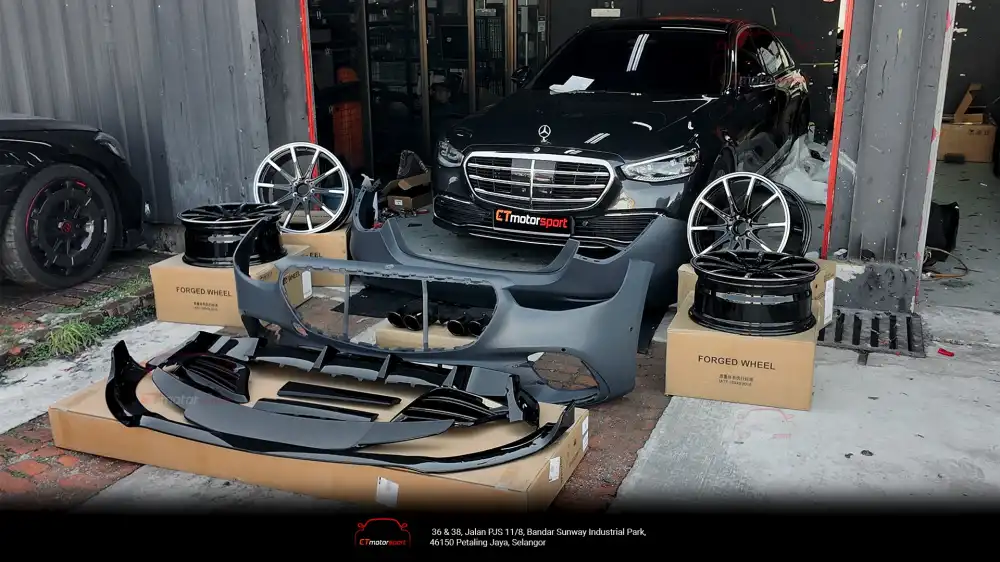 Mercedes Benz W223 S-Class BRBS S500 Bodykit Set