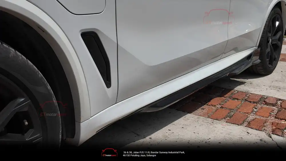 BMW X5M F95 LCI SOOQOO Side Skirt