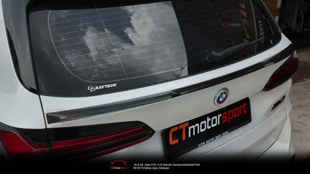 BMW X5M F95 LCI SOOQOO Trunk Spoiler