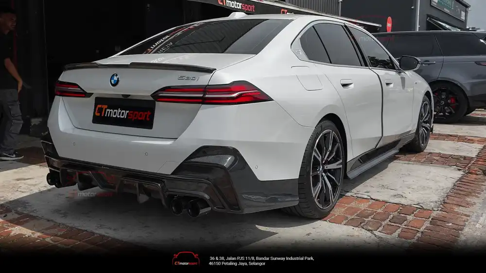 BWM G60 TAKD Rear Diffuser Carbon FIber