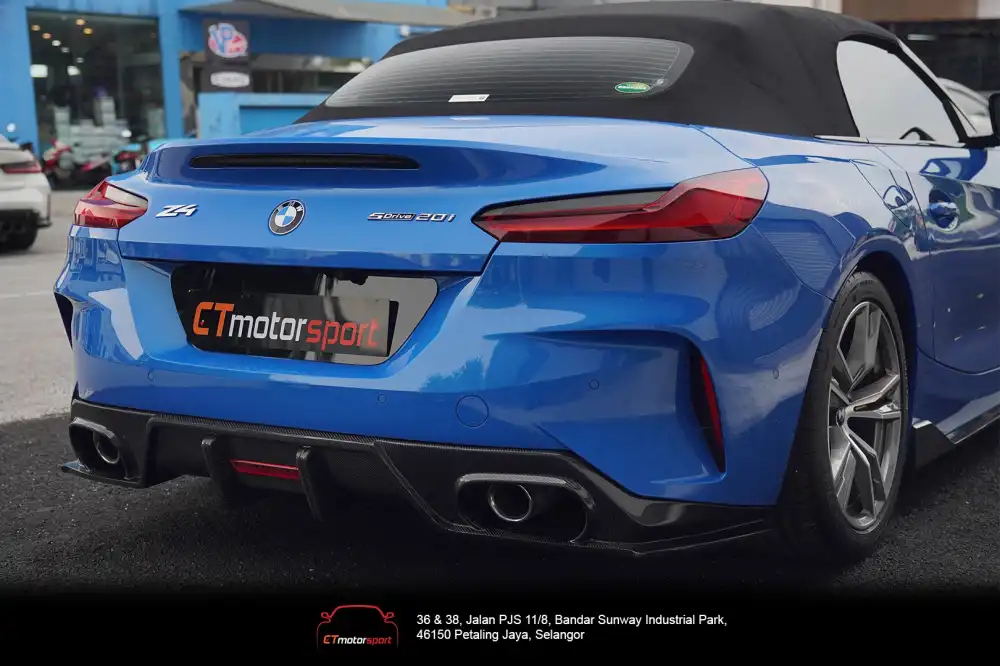BMW G29 Z4 LCI Ac Style Diffuser Carbon Fiber