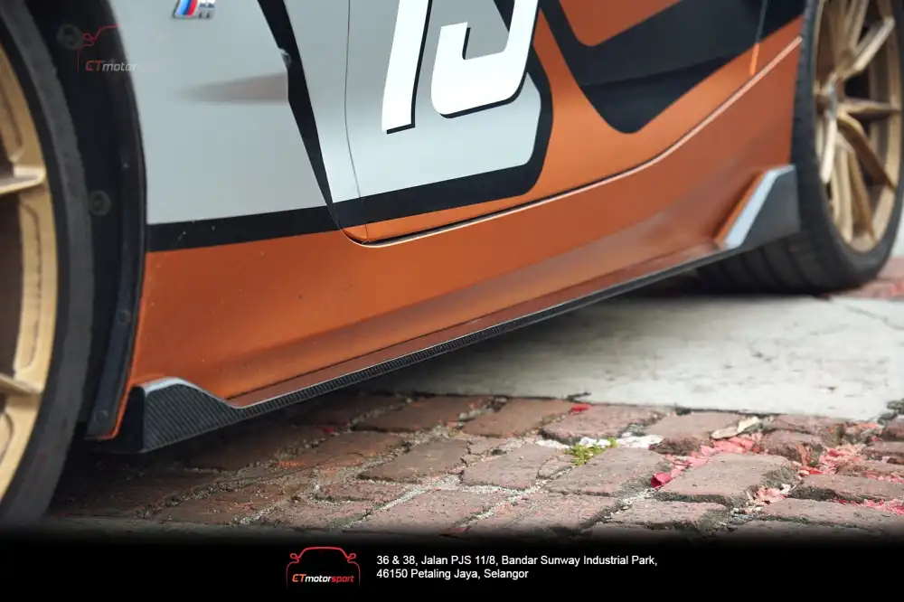 BMW G29 Z4 M Performance Side Skirt Lip Carbon Fiber