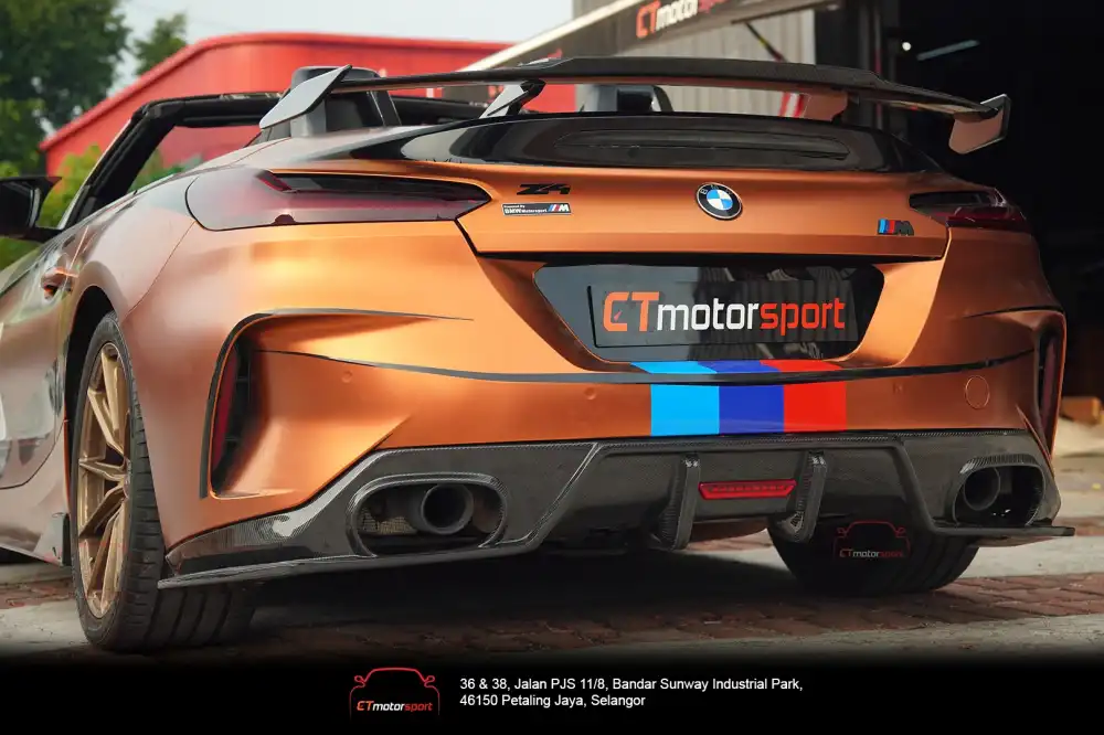 BMW G29 Z4 M Performance Diffuser Carbon Fiber